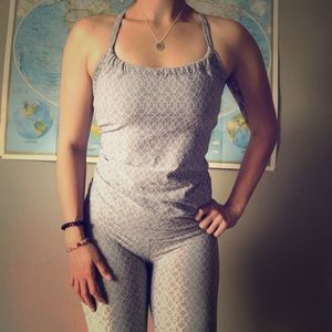 Grey Two-Piece Workout Set